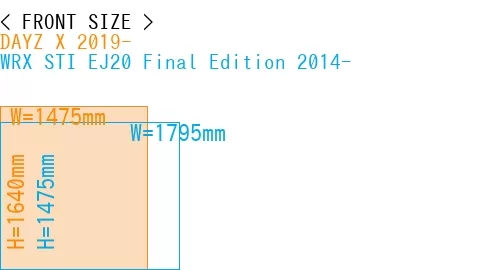 #DAYZ X 2019- + WRX STI EJ20 Final Edition 2014-